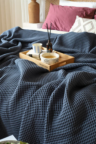 Waffle Throw & Blankets