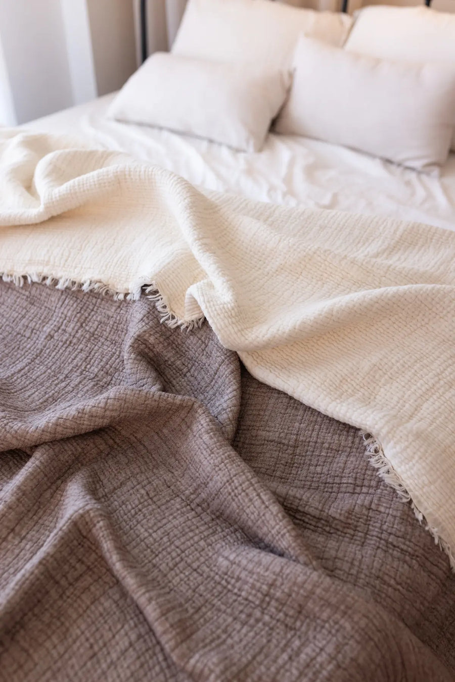 Handwoven 8-Layer Muslin Turkish Cotton Quilt - OEKO-TEX