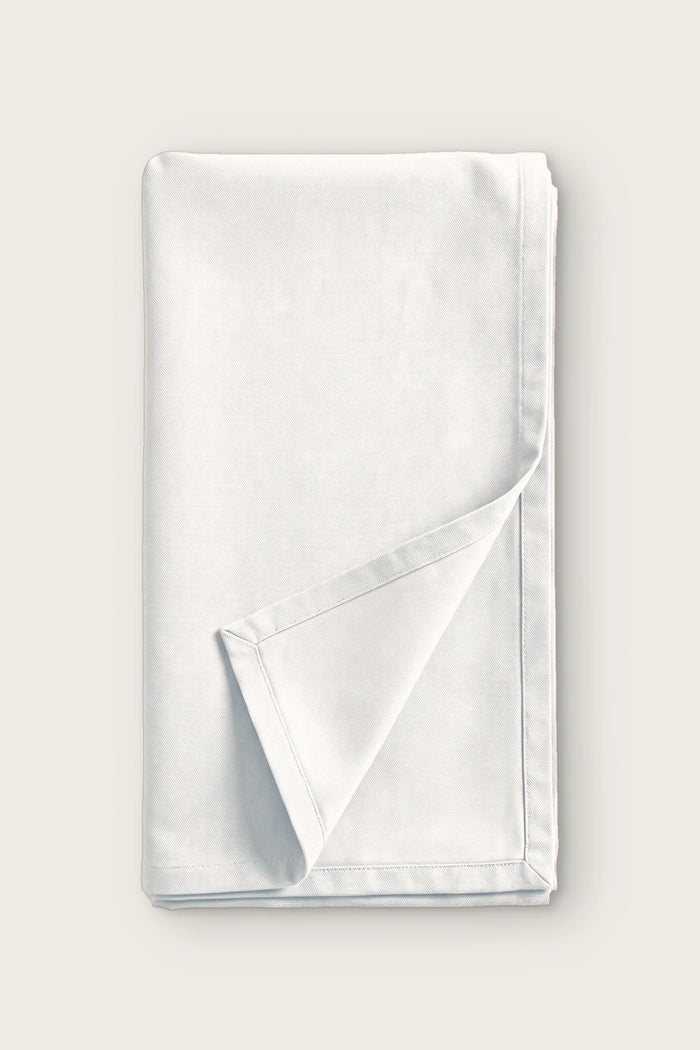 Linen Cotton Blend Table Runner - Plain or Ruffled - OEKO-TEX