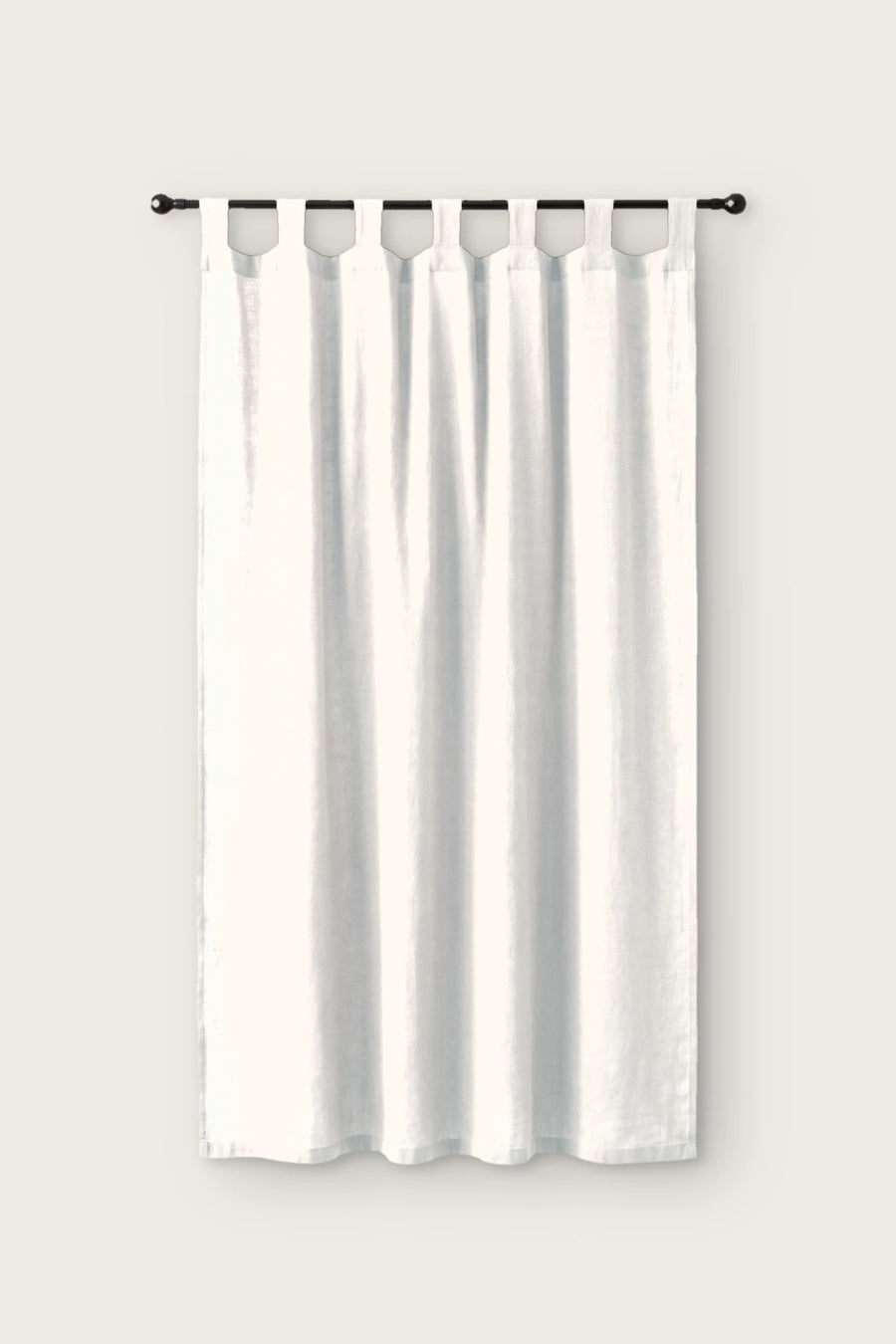 Handwoven Stonewashed Cotton Curtain Panel - OEKO-TEX